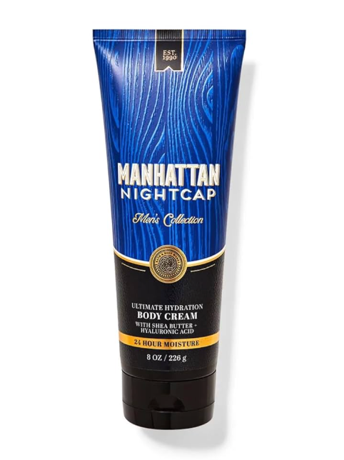 Bath and Body Works Manhattan NIGHTCAP Body Cream Men 8oz