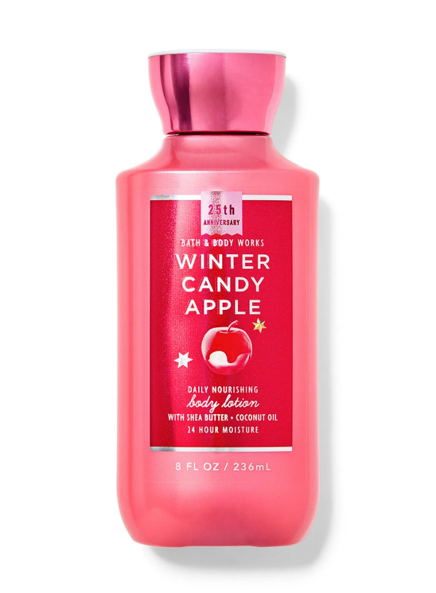 Winter Candy Apple, Bath and Body, Daily Nourishing Body Lotion, 8 fl oz image 0