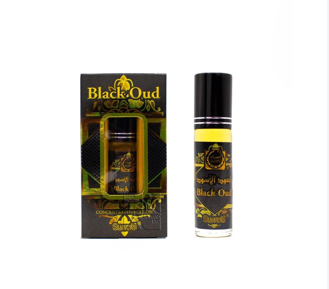 Black Oud 6ml Roll-on Perfume Oil by Surrati image 0