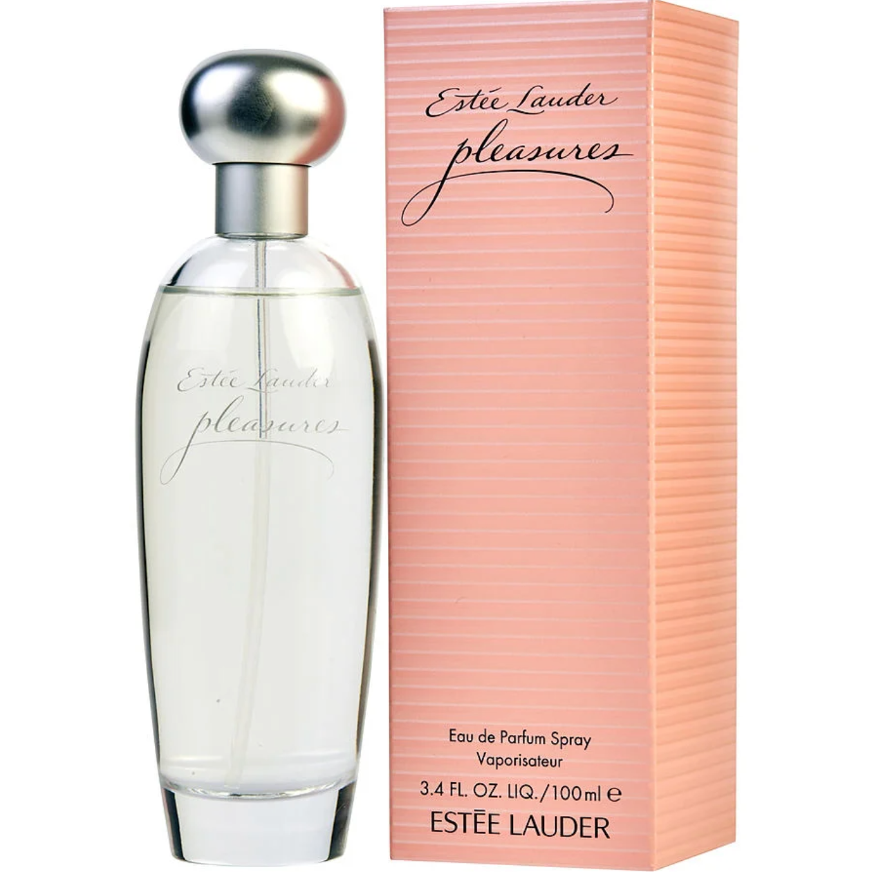 Pleasures Women Eau De Parfum Spray Estee Lauder - 3.4oz/100ml image