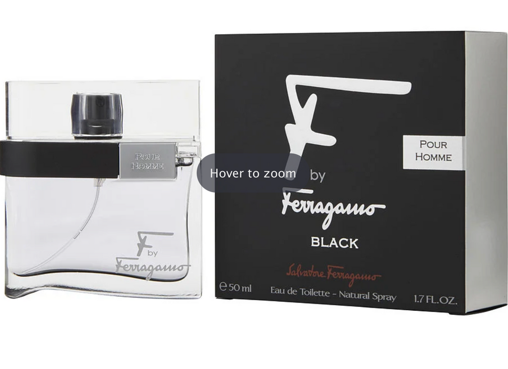F By Ferragamo Pour Homme Black men Eau De Toilette Spray - 1.7oz/50ml image
