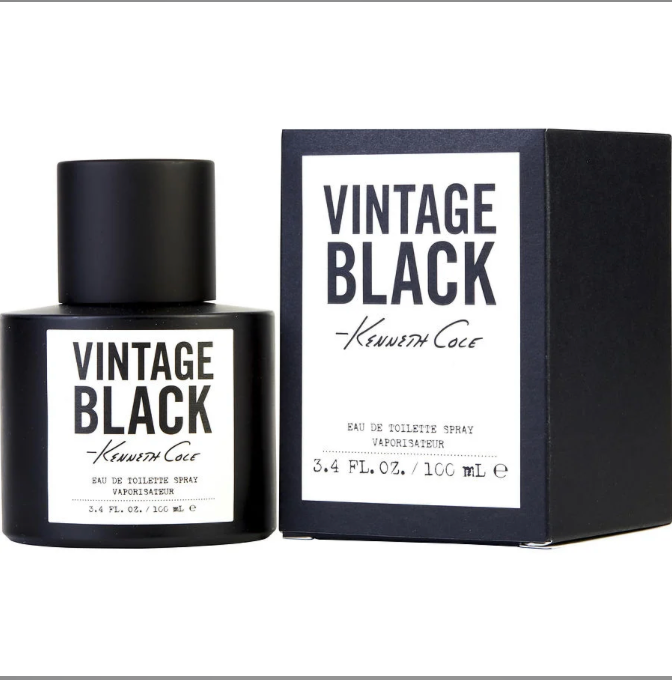 Vintage Black men Eau De Toilette Spray 3.4 oz by Kenneth Cole image 0