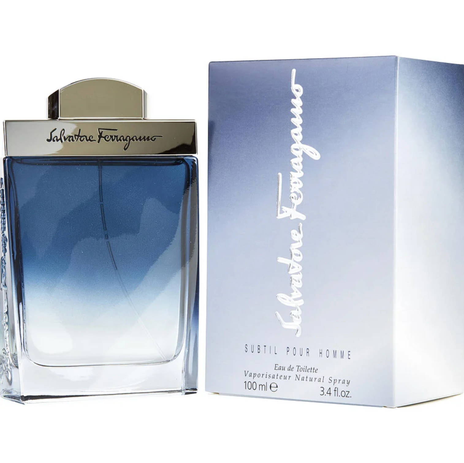 Subtil Eau De Toilette Spray by Salvatore Ferragamo For Men - 3.4oz/100ml image
