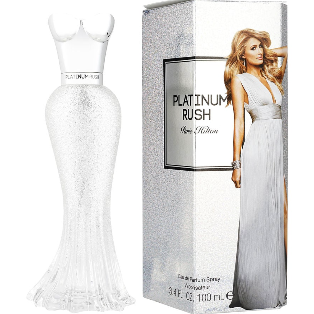 Paris Hilton Platinum Rush Women Eau De Parfum Spray 3.4 oz by Paris Hilton image 0