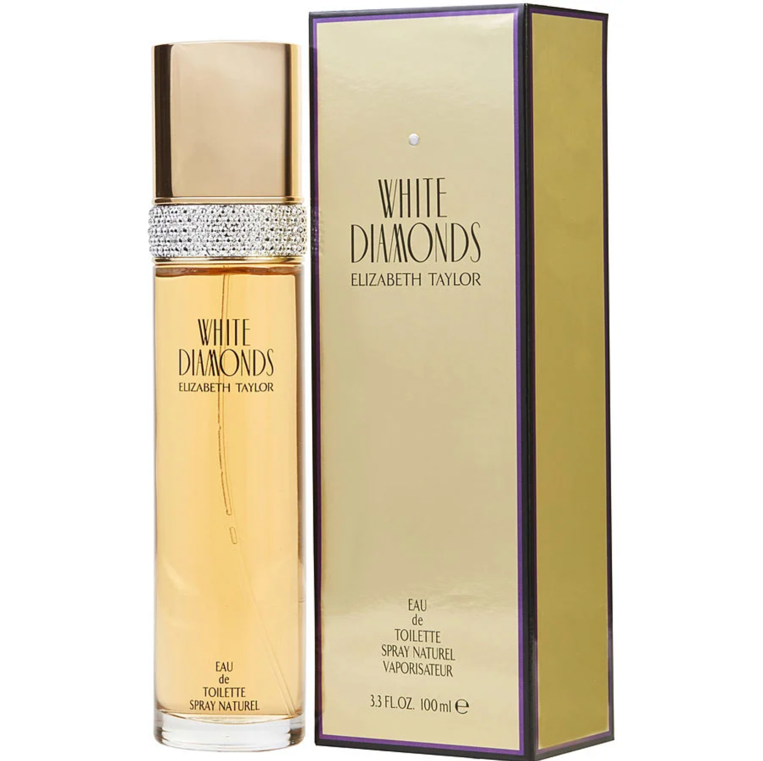 White Diamonds Women Eau De Toilette Spray by Elizabeth Taylor - 3.4oz/100ml image