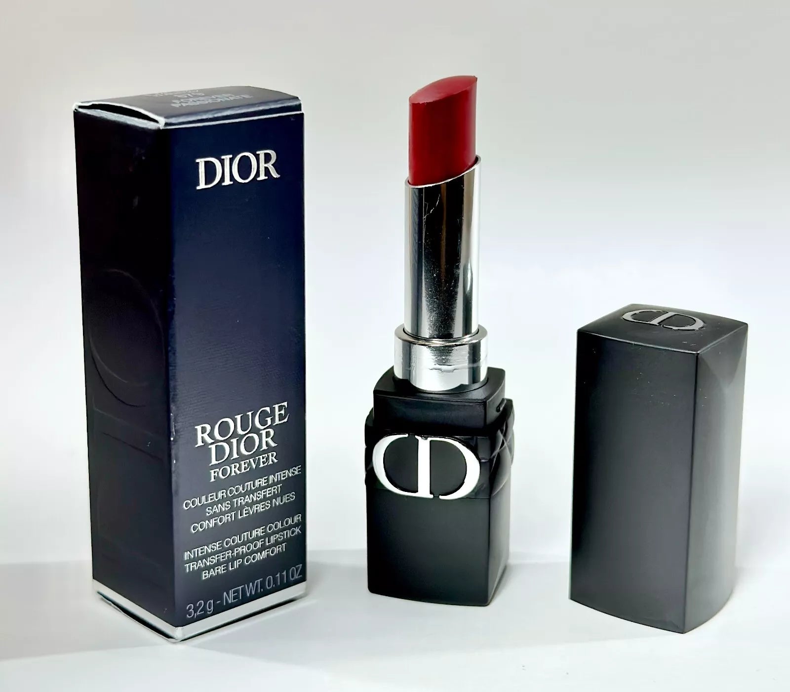 DIOR Rouge Dior Forever Transfer-Proof Lipstick in 647 FOREVER Feminine .11oz image 0