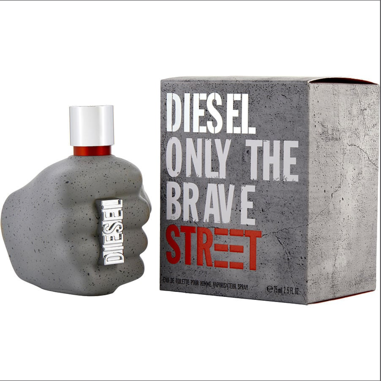 Diesel Only The Brave Street Men Eau De Toilette Spray 2.5 oz By Diesel image 0