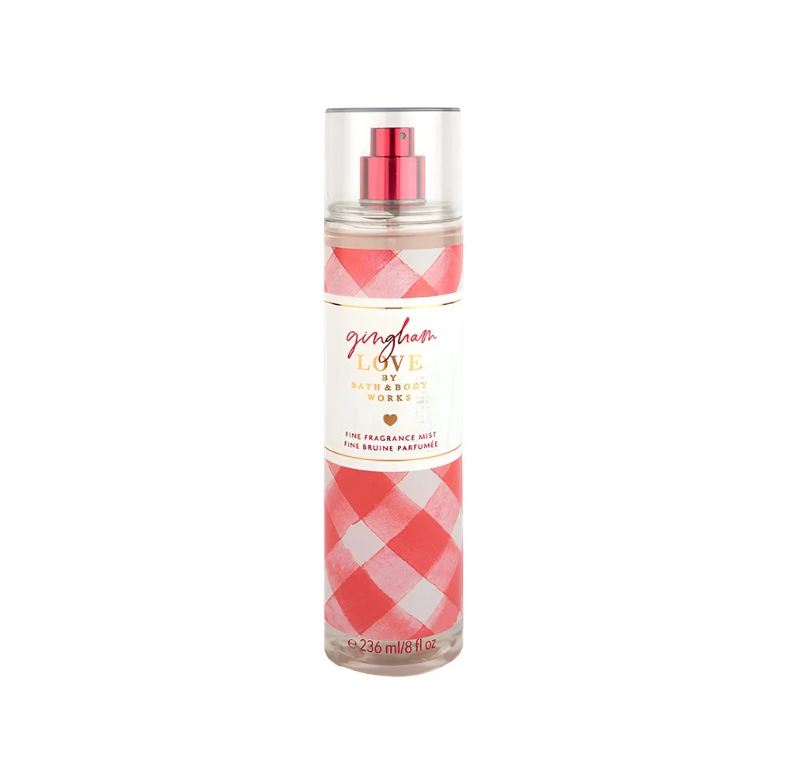 BATH & BODY WORKS GINGHAM LOVE FINE FRAGRANCE BODY MIST SPRAY 8 oz image 0