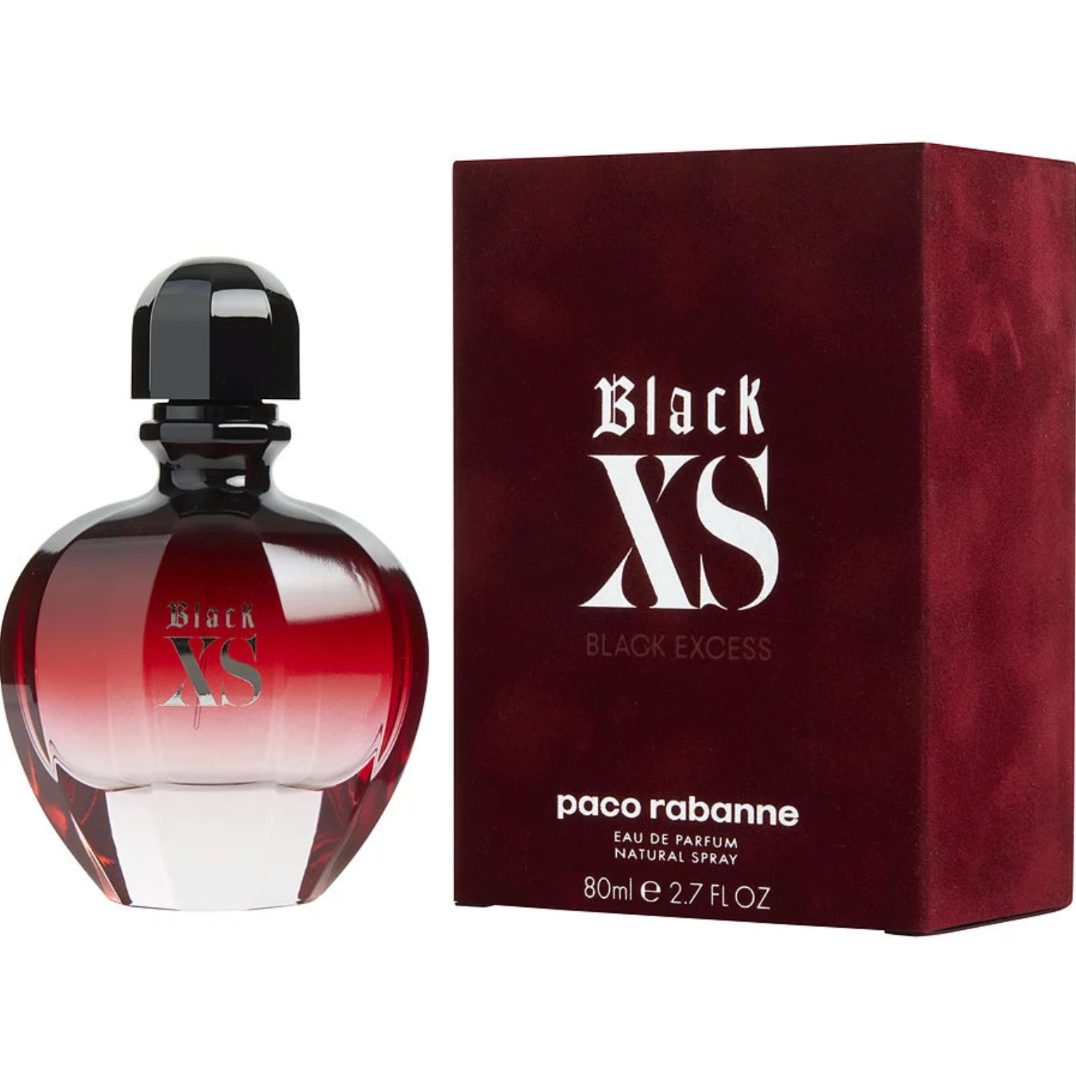 Black Xs Women Eau De Parfum Spray By Paco Rabbanne - 2.7oz/80ml image