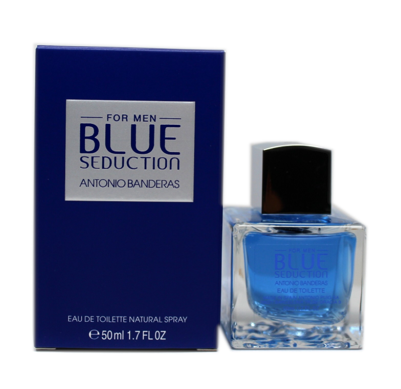 Blue Seduction Men Eau De Toilette Spray by Antonio Banderas - 1.7oz/50ml image