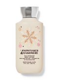 Bath & Body Works SNOWFLAKES & CASHMERE Body Lotion 8 Oz image 0