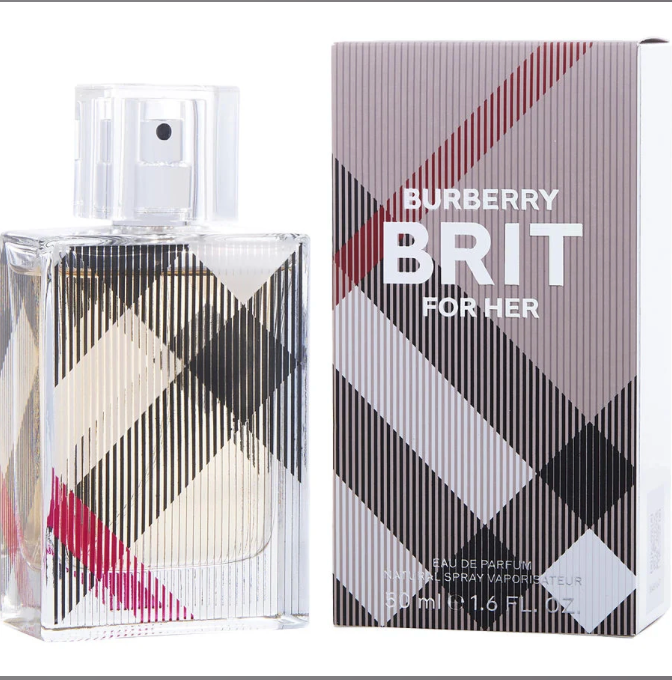 Burberry Brit women Eau De Parfum Spray - 1.6 oz / 50 ml image