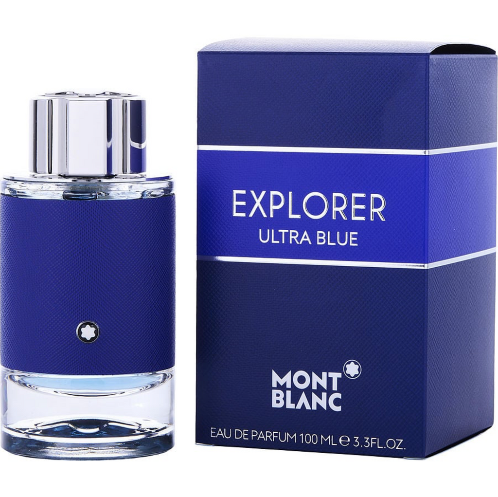 Montblanc Explorer Ultra Blue Eau De Parfum Spray For Men - 3.3oz/100ml image