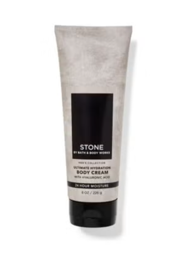 Bath & Body Works – Stone Slate Body Cream for Men (8 oz / 226 g) image 0