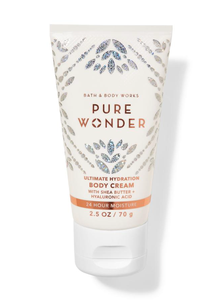 Bath & Body Works Pure Wonder Travel-Size Body Cream (2.5 oz / 70 g) image 0