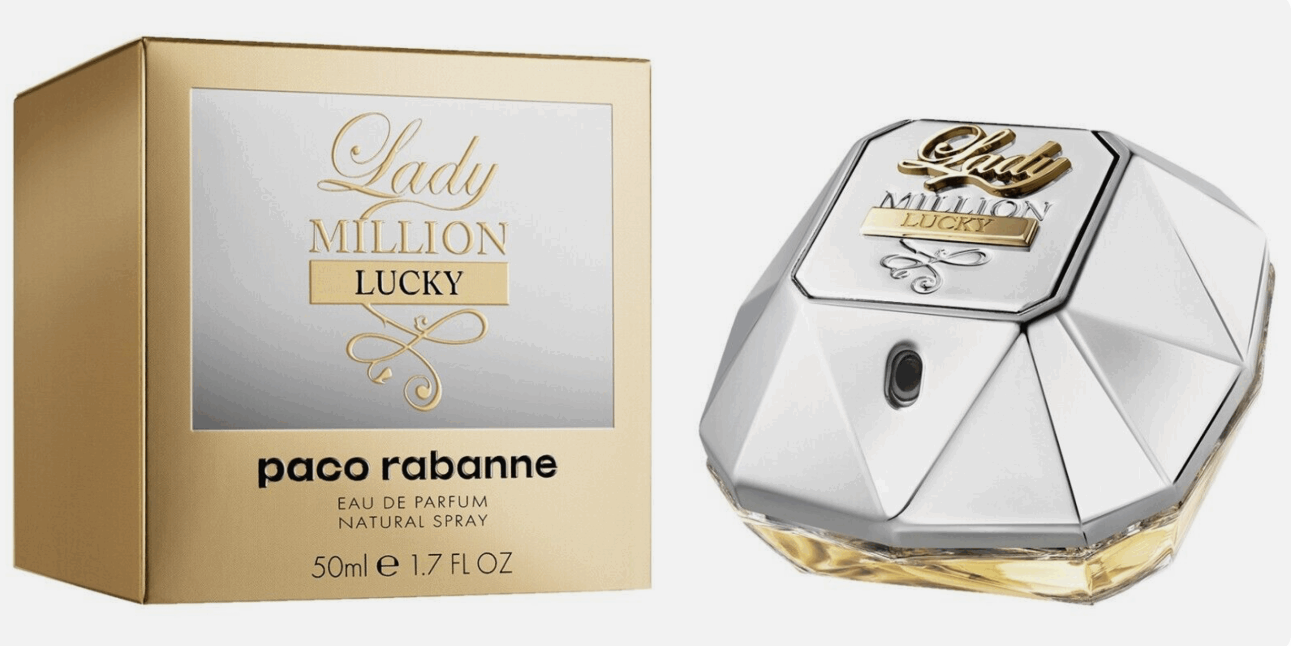 Paco Rabanne Lady Million Lucky Women Eau De Parfum Spray - 1.7oz/50ml image