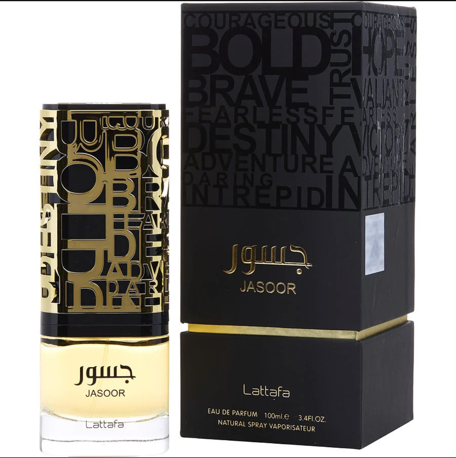 Lattafa Jasoor men Eau De Parfum Spray 3.4 oz image 0