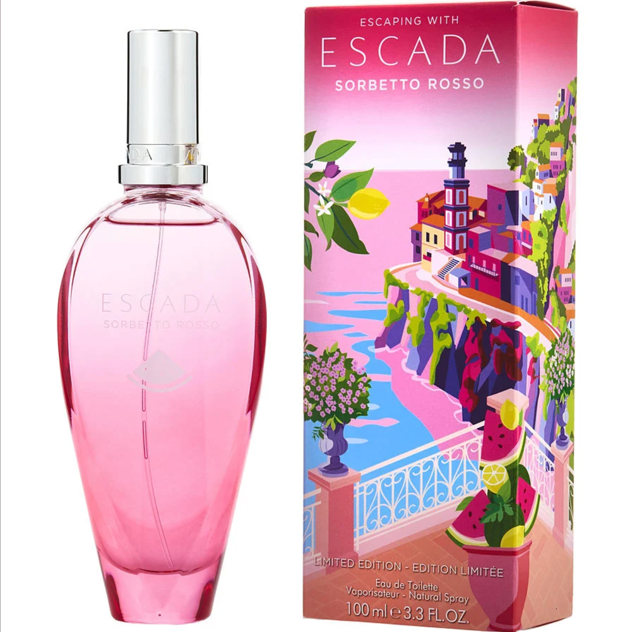 Escada Sorbetto Rossowomen Eau De Toilette Spray (Limited Edition) 3.3 oz image 0