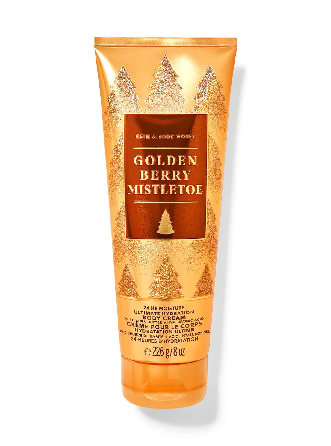 GOLDEN BERRY MISTLETOE Body Cream by BATH & BODY WORKS / 8oz image 0