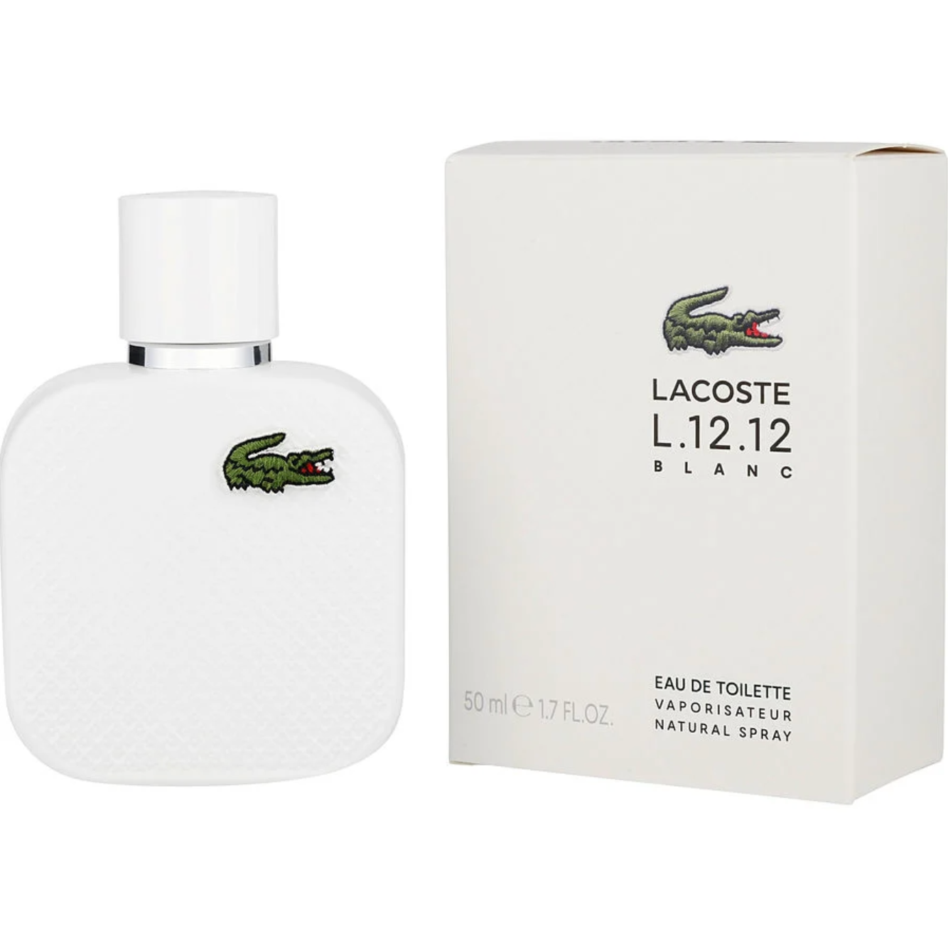 Lacoste L.12.12 Blanc men Eau De Toilette Spray - 1.7 oz / 50 ml image
