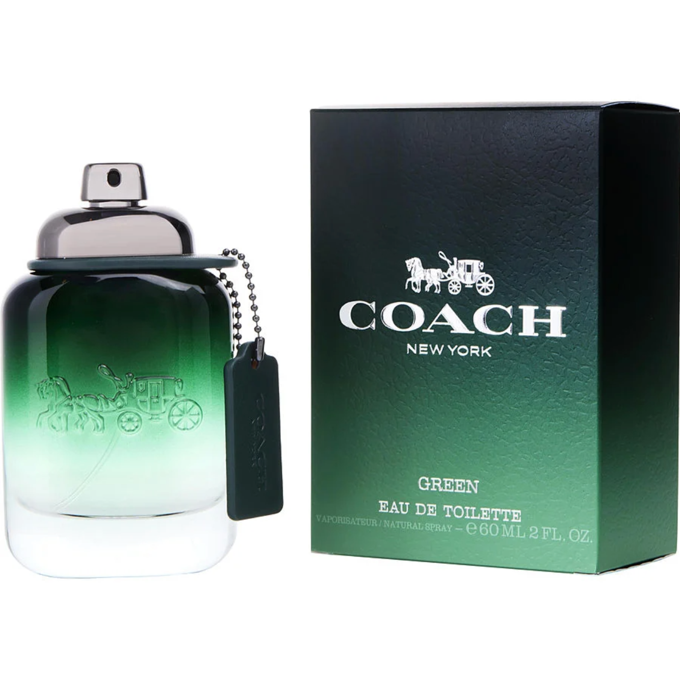 Coach Green men Eau De Toilette Spray 3.3 oz - 2 oz / 60 ml image