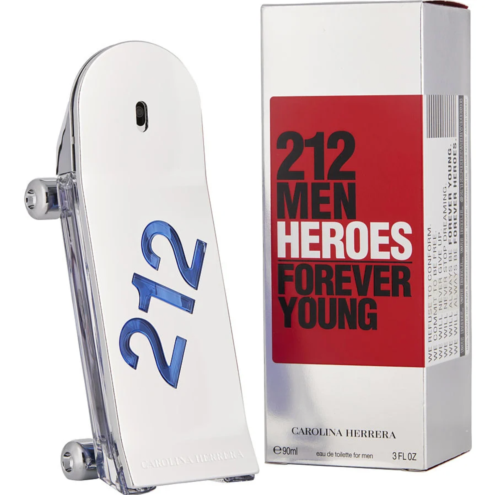 212 Heroes Eau De Toilette Spray 3 oz image 0