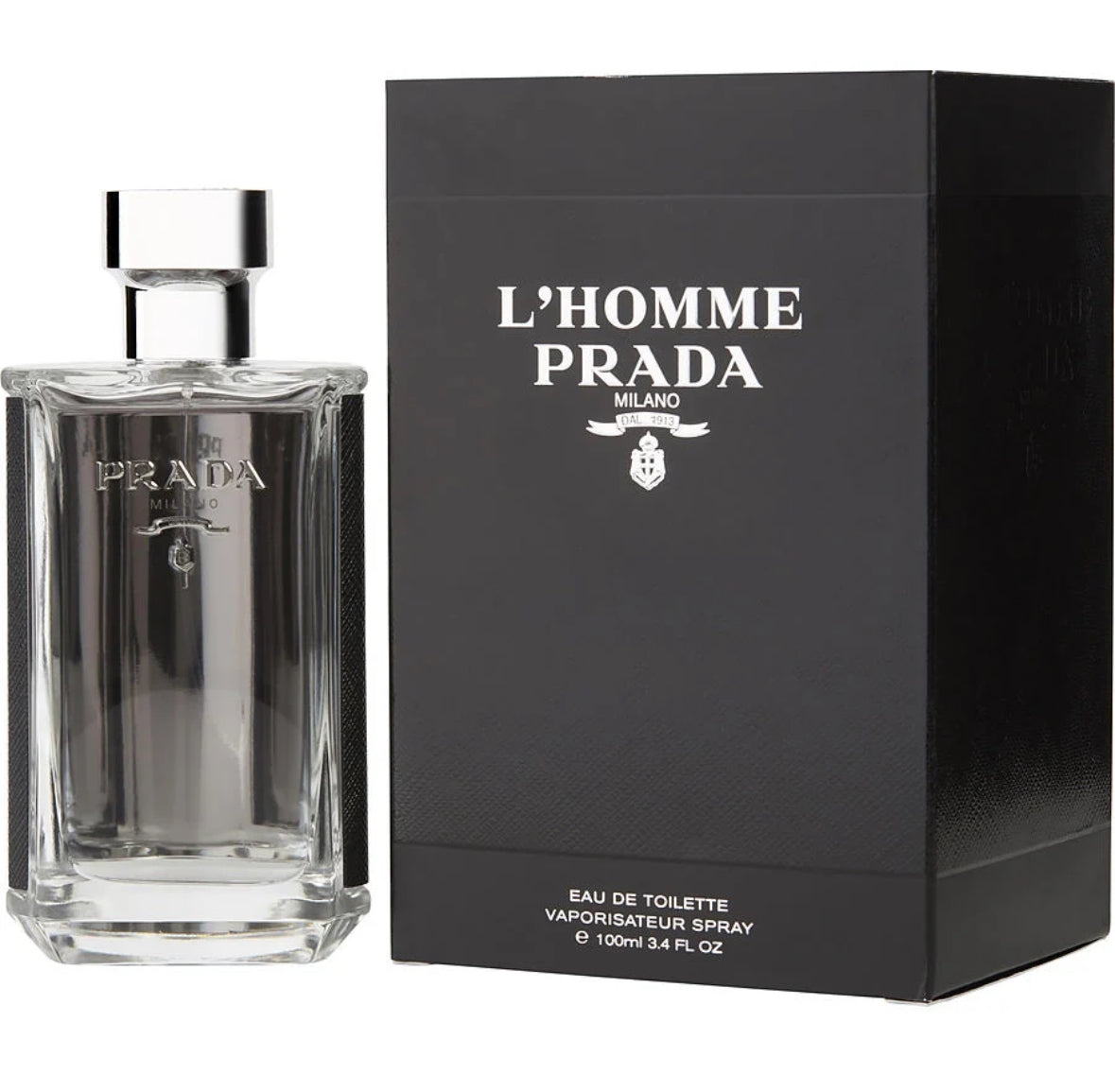 Prada  L'Homme Eau de Toilette For Man 3.4 oz image 0