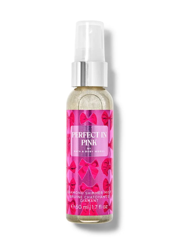 Perfect in pink shimmer Fine Fragrance Mist – Travel Size By Bath & Body Works – 1.7oz image 0