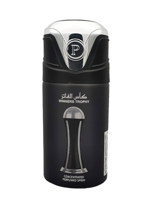 Lattafa Pride Winners Trophy Silver Perfumed Body Spray 250ml image 0