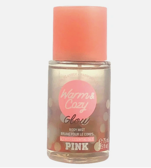 Victoria’s Secret Warm and Cozy Glow Fine Fragrance Mist – Travel Size (2.5 oz / 75 mL) image 0