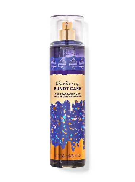 Bath & Body Works Blueberry Bundt Cake Fine Fragrance Mist – 8 fl oz image 0