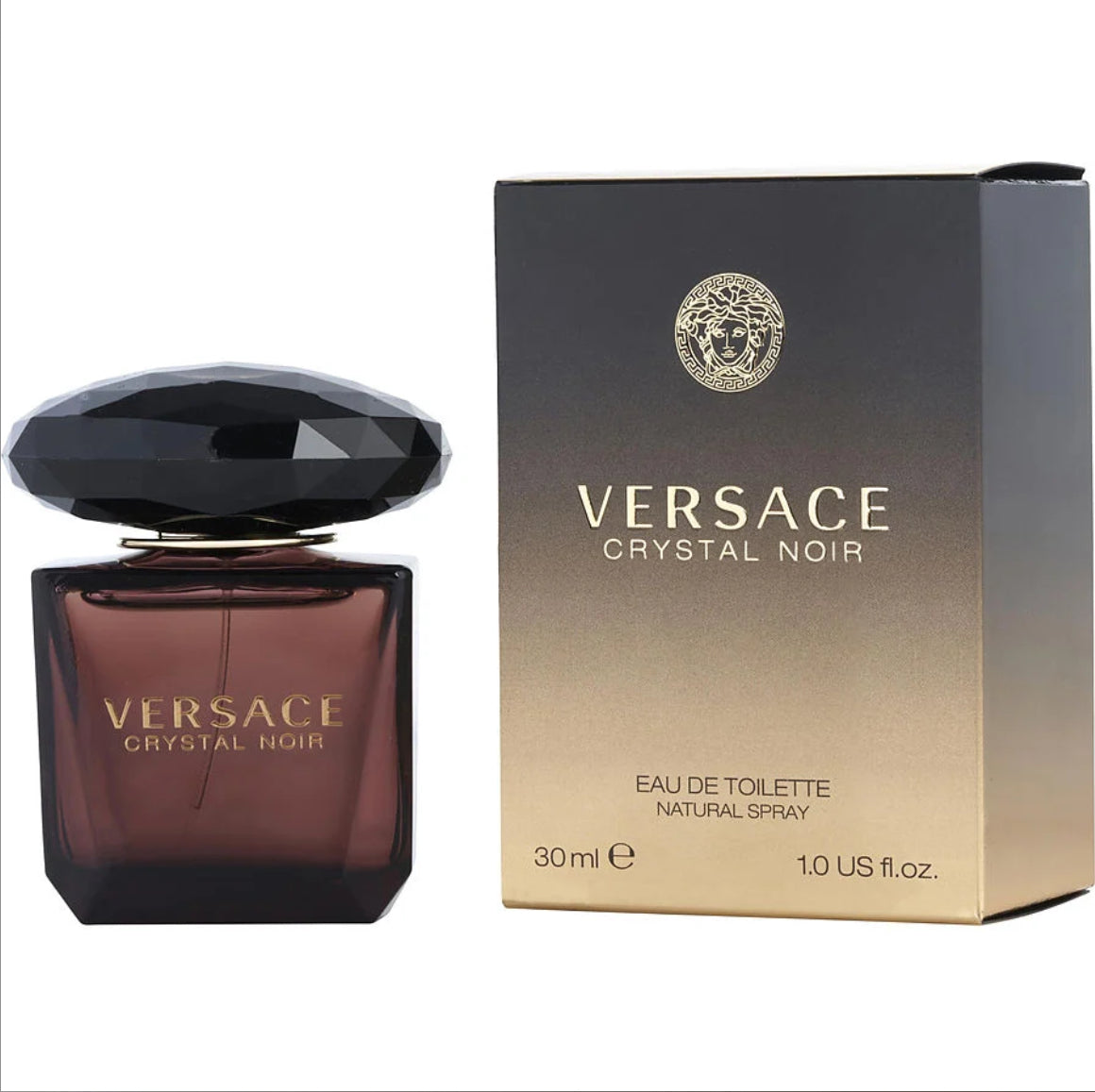 Versace Cristal Noir EDT for Women 1 oz image 0
