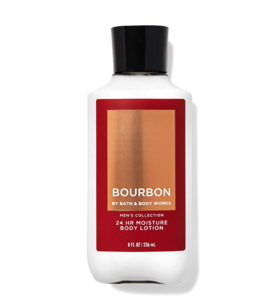 Bath & Body Works, Signature Collection Body Lotion Bourbon For Men, 8 Ounce image 0