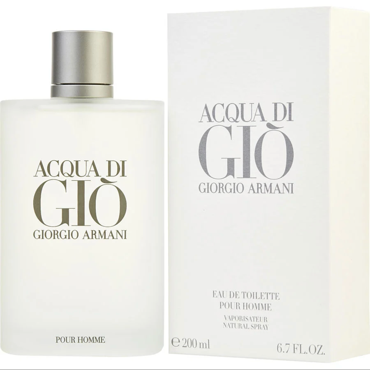 Acqua di Gio Giorgio Armani Eau De Toilette Spray For Men - 6.7oz/200ml image