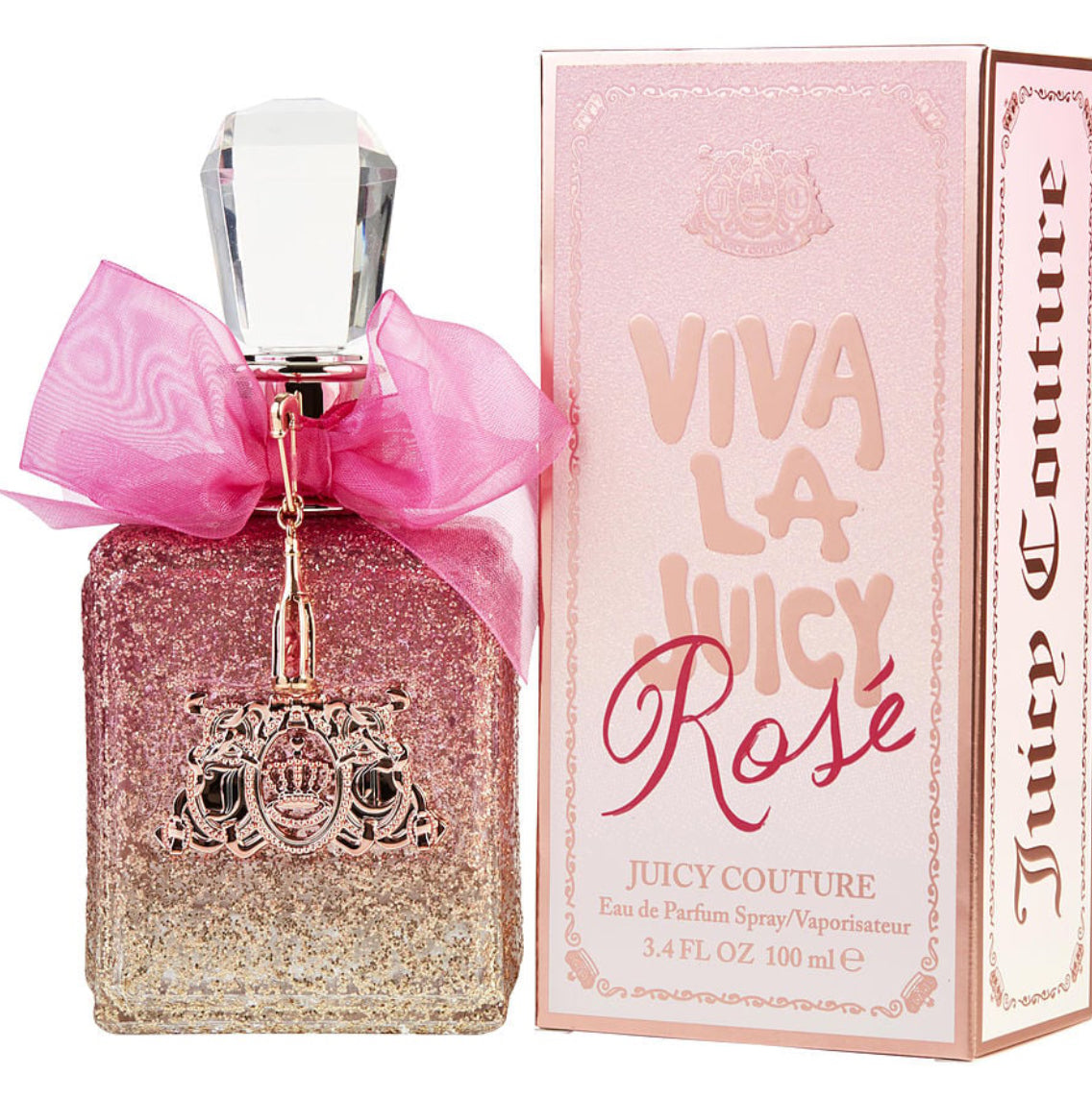 Viva La Juicy Rose Eau De Parfum Spray Women by Juicy Couture - 3.4oz/100ml image