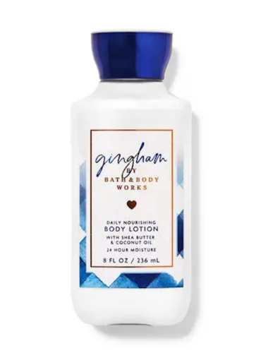 Bath and Body Works Signature Collection GINGHAM Super Smooth Body Lotion 8 fl oz / 236 mL image 0