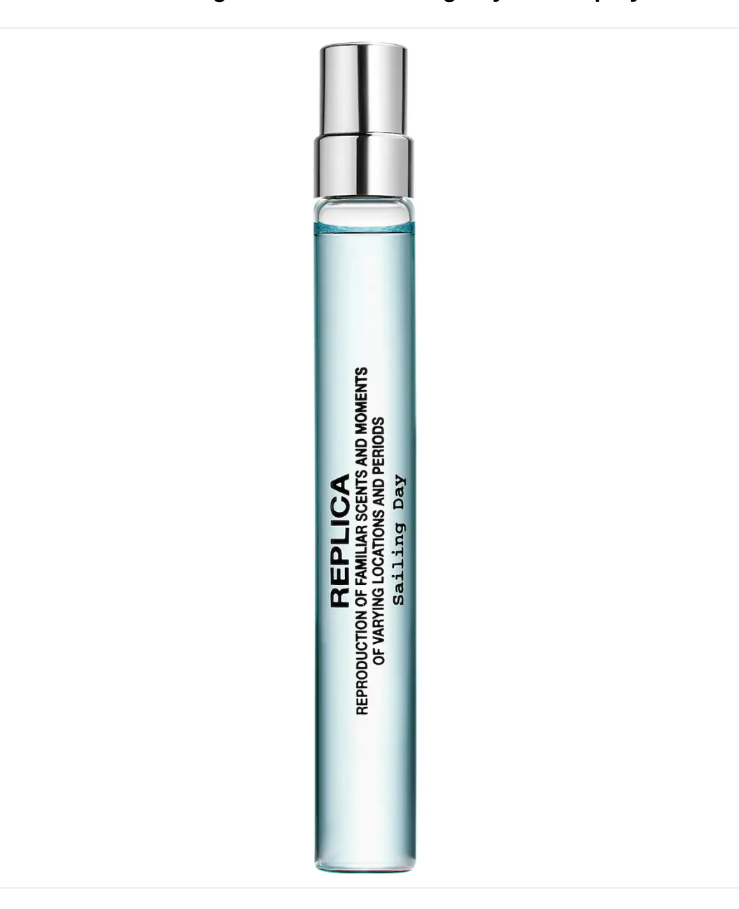 Maison Margiela ’REPLICA’ Sailing Day Travel Spray .34oz image 0