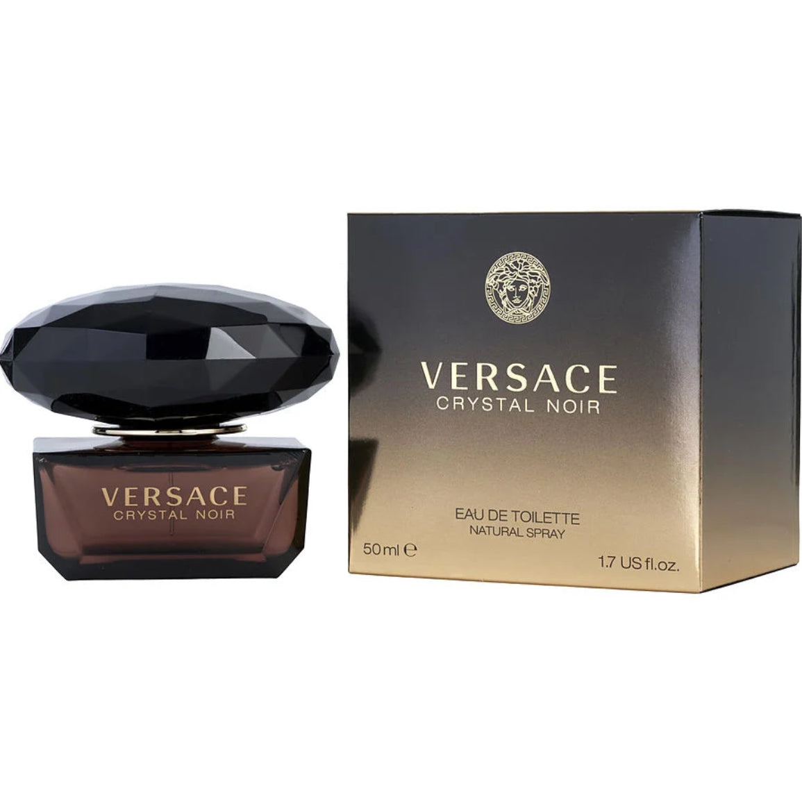 Versace Cristal Noir EDT for Women 1.7 oz image 0