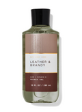 Bath & Body Works Leather & Brandy Men's 3-in-1 Hair, Face & Body Wash (10 oz / 295 ml) image 0