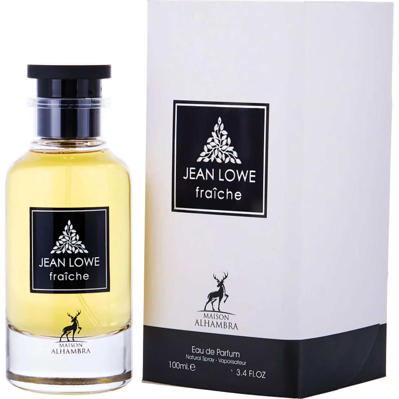 Maison Alhambra Jean Lowe Fraiche men Eau De Parfum Spray 3.4 oz image 0