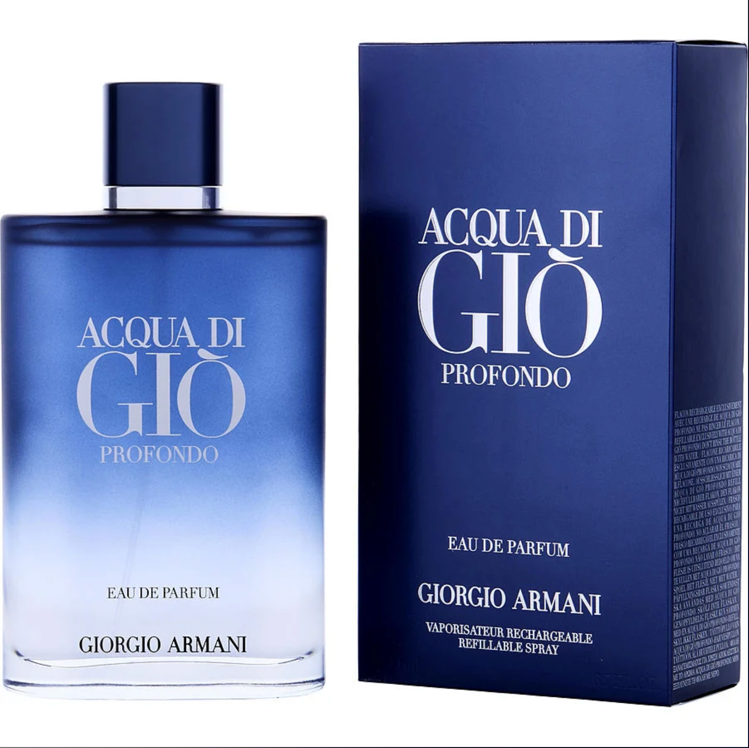 Acqua di Gio Profondo Eau De Parfum Spray By Giorgio Armani - 6.8oz/200ml image