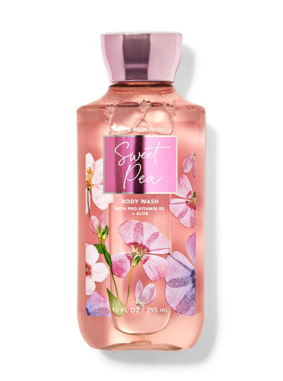 Bath & Body Works “Sweet Pea” Body Wash – 10 oz / 300 ml image 0