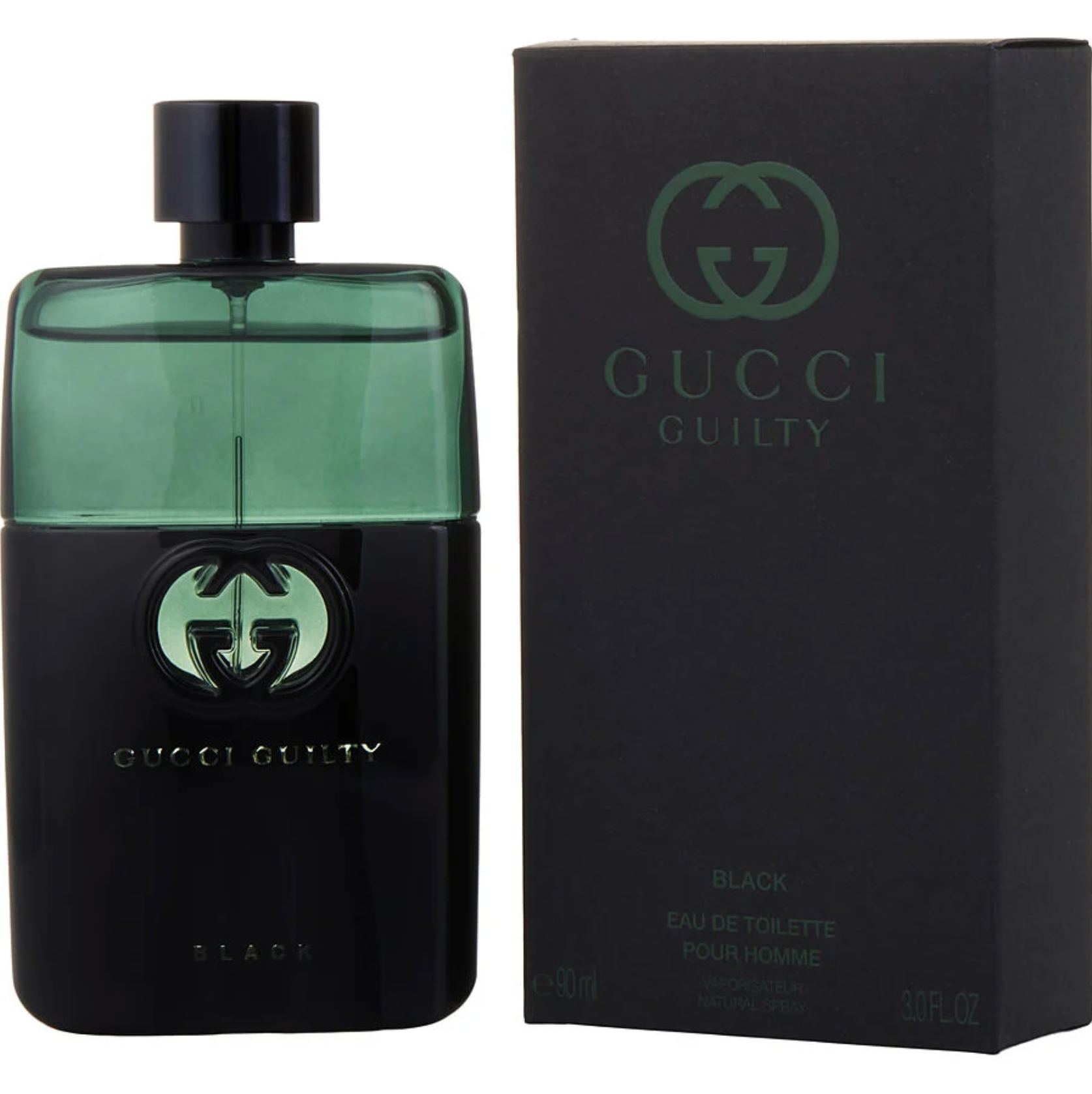 Gucci Guilty Black For Men Eau De Toilette Pour Homme - 3oz/90ml image