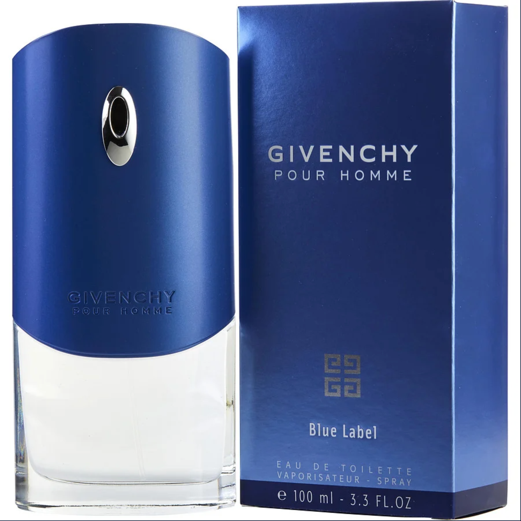 GIVENCHY POUR HOMME BLUE LABEL EDT SPRAY MEN - 3.4 oz / 100 ml image