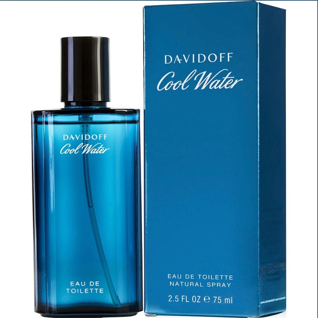 Cool Water Cologne Eau De Toilette Spray Men by Davidoff - 2.5oz/75ml image