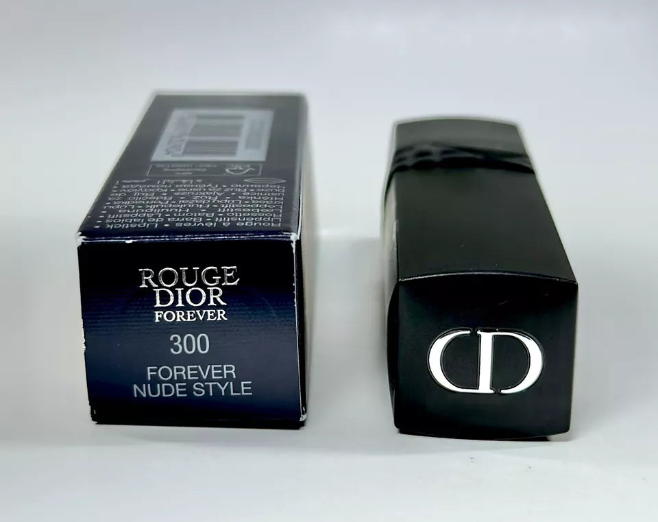 DIOR Rouge Dior Forever Transfer-Proof Lipstick in 300 FOREVER NUDE STYLE .11oz image 2