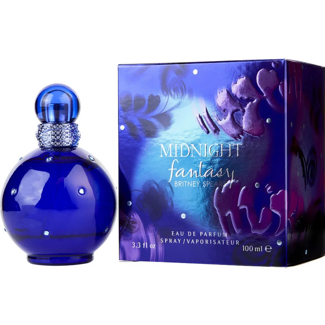Midnight Fantasy Britney Spears women Eau De Parfum Spray by Britney Spears - 3.4oz/100ml image