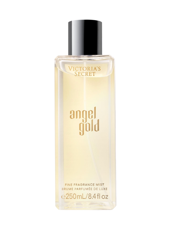 Victoria's Secret Angel Gold Fragrance Mist, Notes of Sparkling Bergamot, Gardenia & Musk, Body Spray for Women (8.4 oz) image 0
