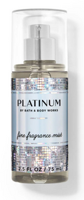 BATH & BODY WORKS PLATINUM FINE FRAGRANCE MIST SPRAY TRAVEL SIZE 2.5OZ image 0