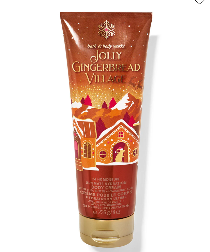 JOLLY GINGERBREAD VILLAGE Body cream by BATH & BODY WORKS/8oz image 0